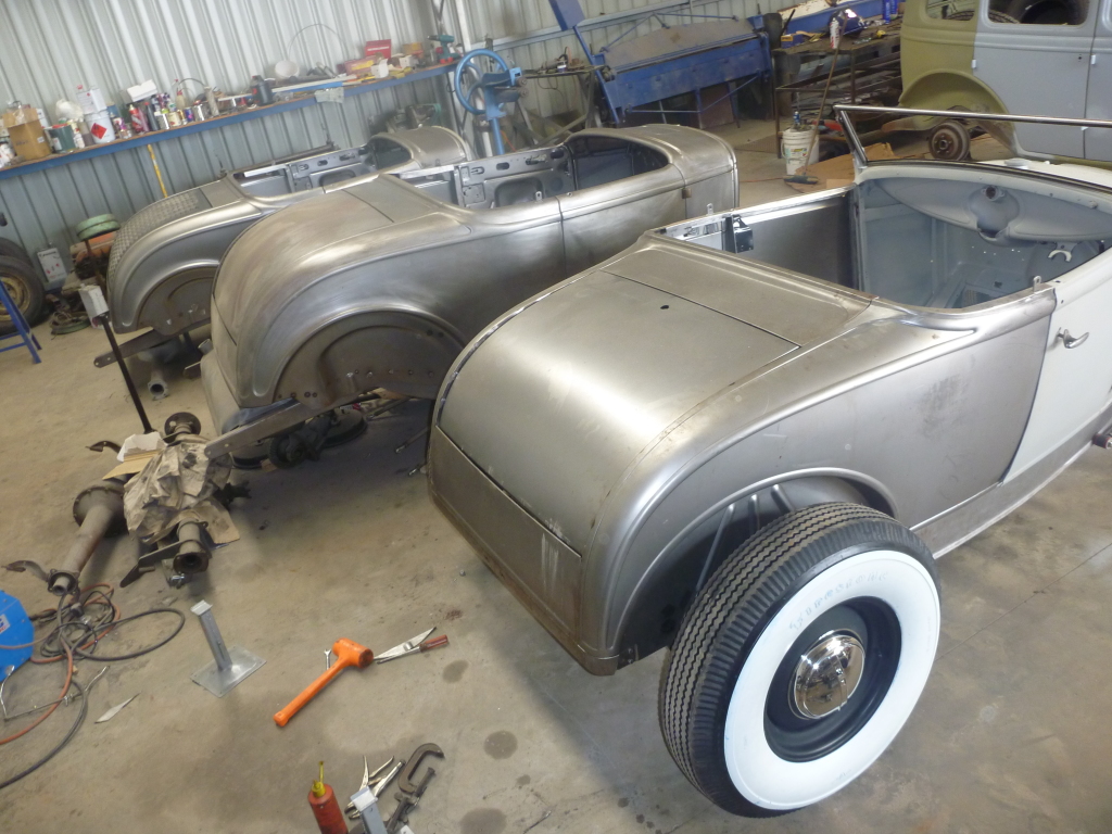 Body construction of New steel roadster bodies